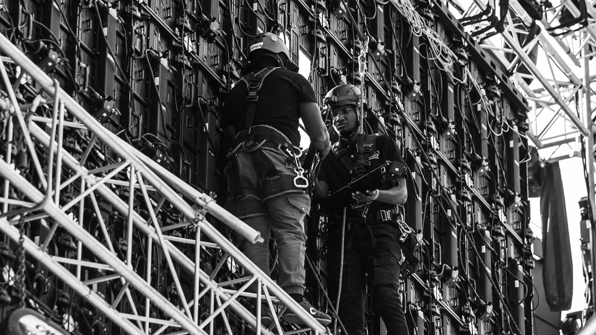 MGG structure design and technical staging for large-scale events in South Africa